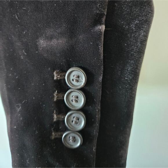 Zara Women's Velvet Tobacco Blazer - Picture 5 of 9